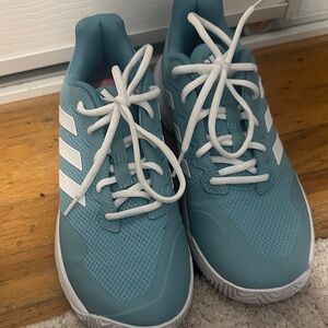 Women’s Adidas game court 2 Light Blue shoes